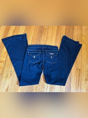 Hudson Jeans Womens 26 Blue Flare Bootcut Denim Stretch USA Made Y2K 90s